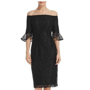NWT NANETTE LEPORE OFF THE SHOULDER LACE DRESS